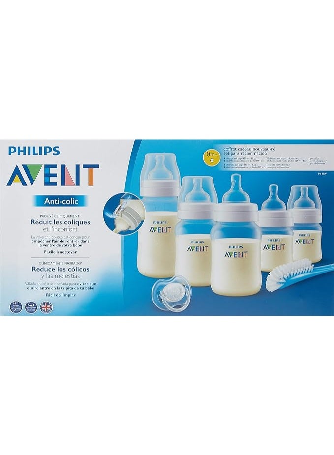 آفينت زجاجة رضاعة فيليبس أفينت ، سعة 125 مل و330 مل، مصنوعة من البولي بروبيلين (PP)، شفافة وبيضاء - Image 1